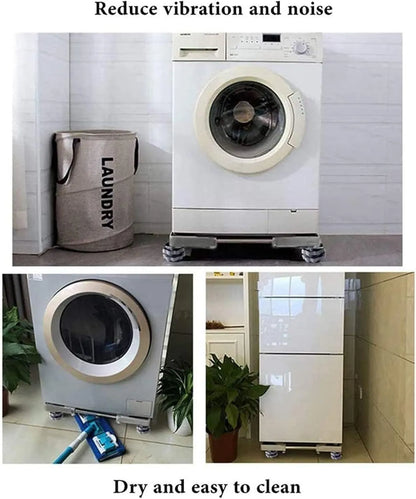 Adjustable Fridge & Washing Machine Stand