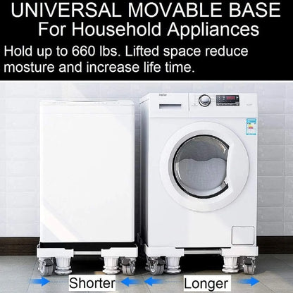 Adjustable Fridge & Washing Machine Stand