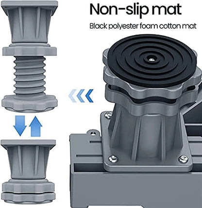 Adjustable Fridge & Washing Machine Stand