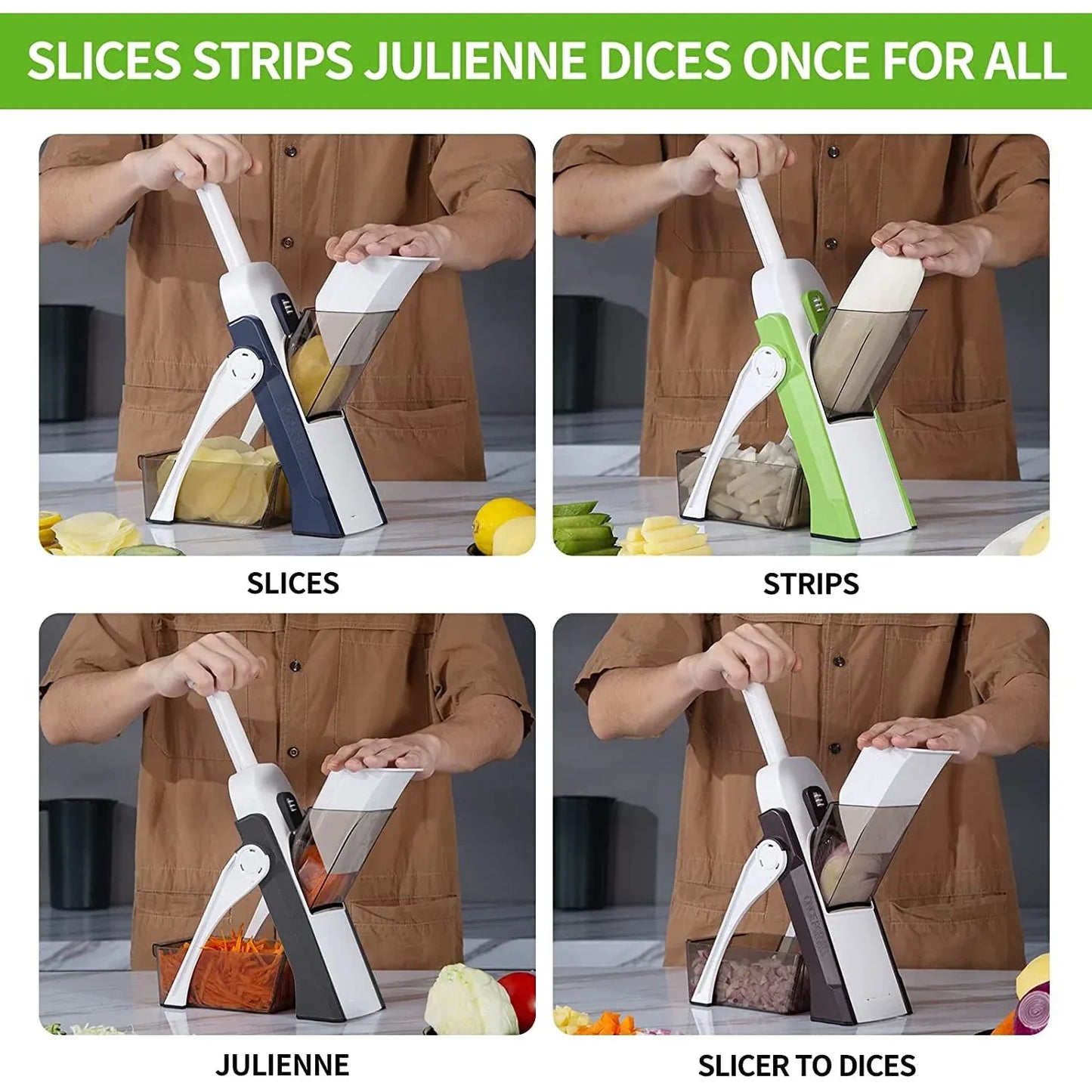 Portable Manual Vegetable Cutter