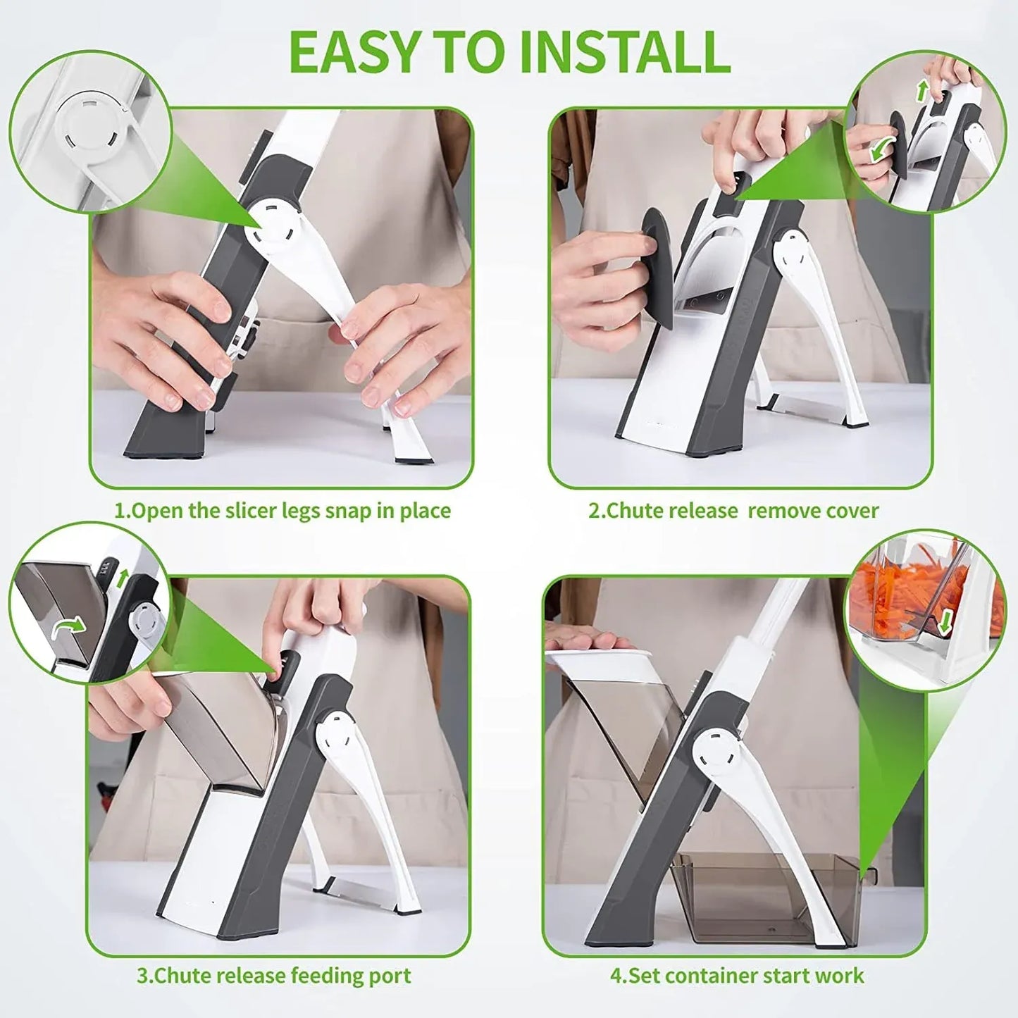 Portable Manual Vegetable Cutter
