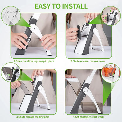 Portable Manual Vegetable Cutter