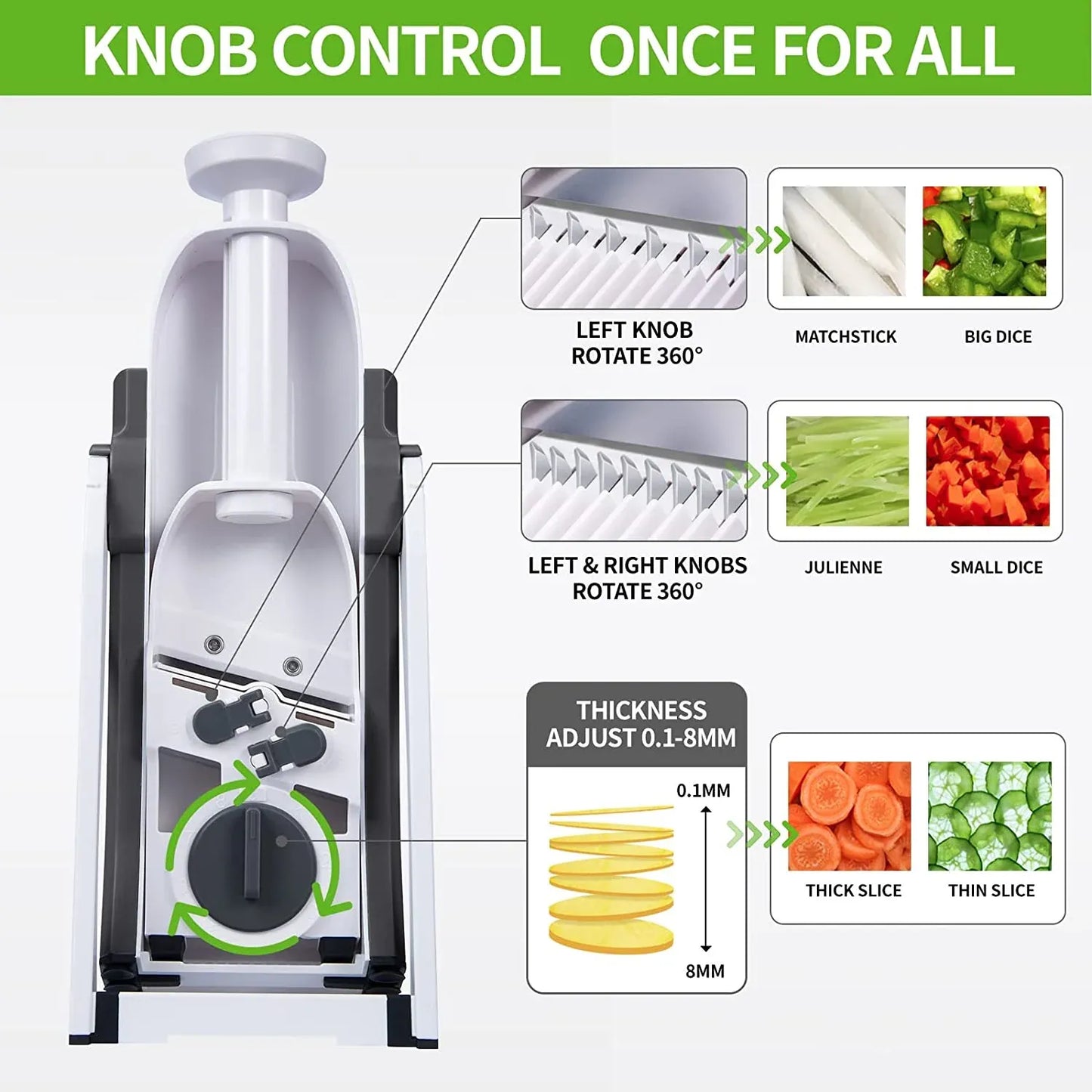 Portable Manual Vegetable Cutter