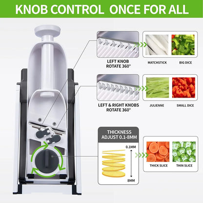 Portable Manual Vegetable Cutter