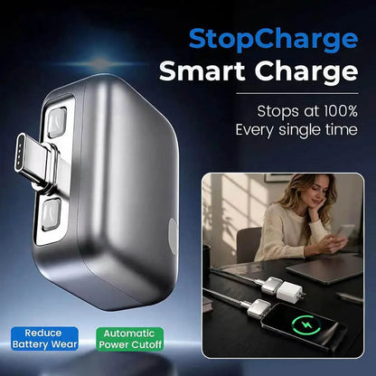 Smart Auto Stop Charging Adapter 140W Overcharge Protection USB Type C ManaraGO UAE