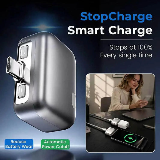 Smart Auto Stop Charging Adapter 140W Overcharge Protection USB Type C ManaraGO UAE