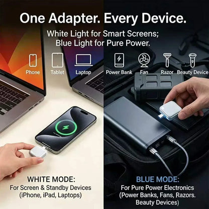 Smart Auto Shop Charging Adapter 140W Over Charge Protection Adapter