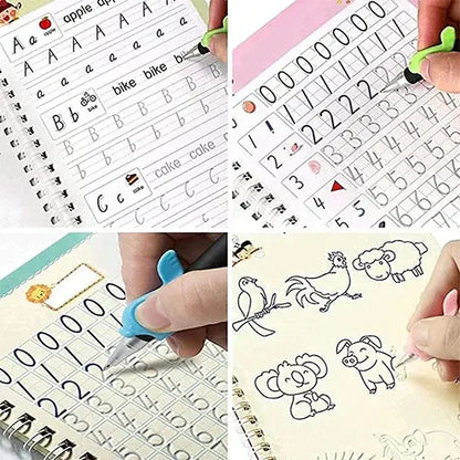 ManaraGO™ Magic Practice Copybook Set (4 Books)