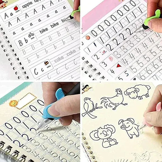 ManaraGO™ Magic Practice Copybook Set (4 Books)