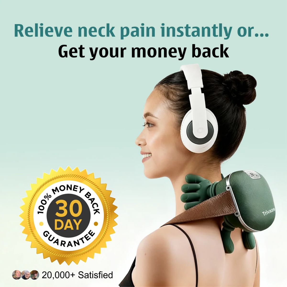 ManaraGO The 3-in-1 Neck Massager
